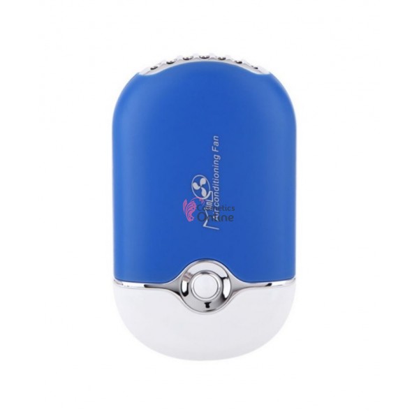 Ventilator oval pentru extensii gene false sau lac de unghii, Albastru